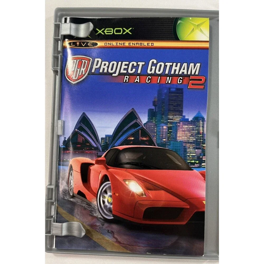 Project Gotham Racing 2 Platinum Hits Microsoft Xbox Complete with Manual Tested